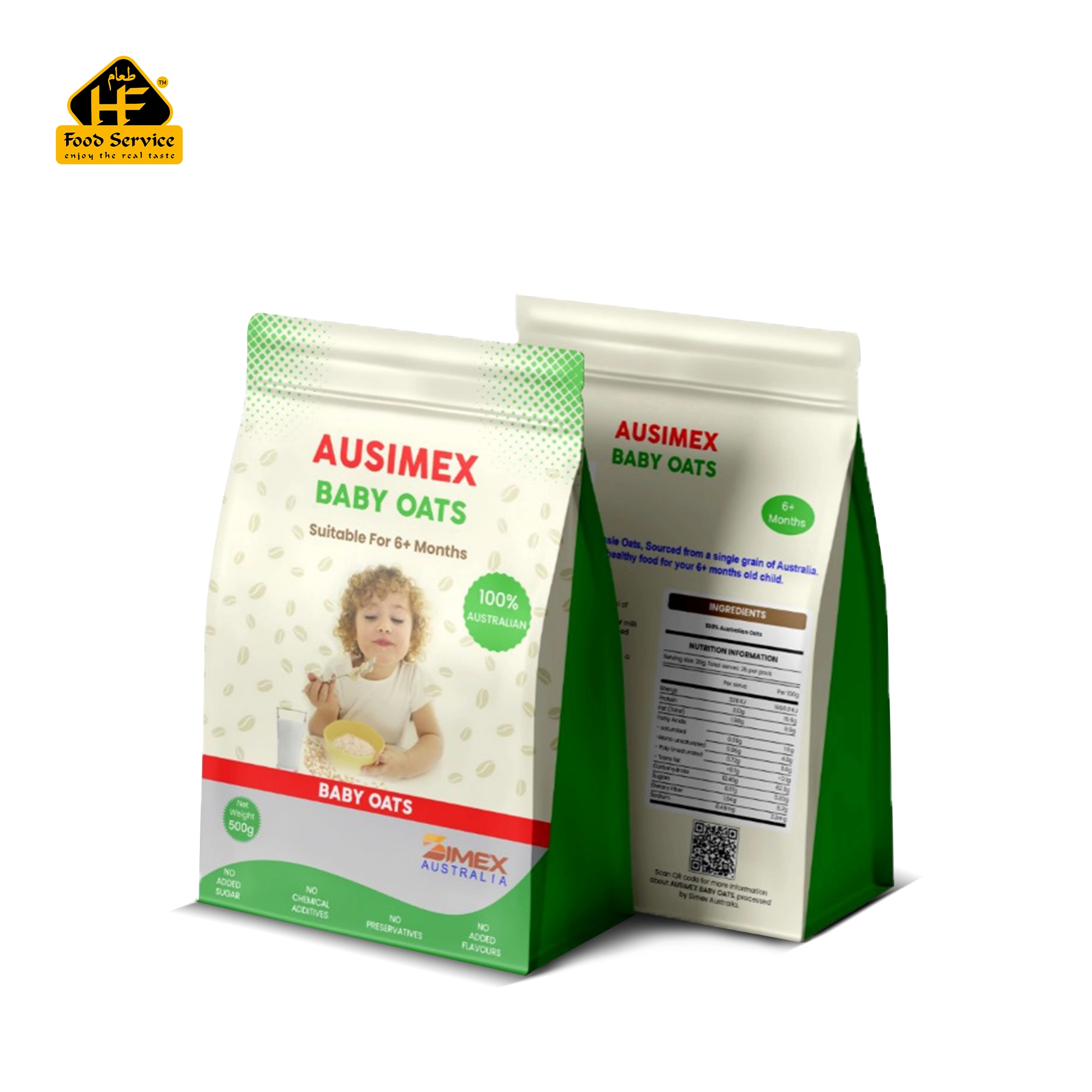 Ausimex Baby Oats - ৫০০ গ্রাম Ausimex Baby Oats - ৫০০ গ্রাম