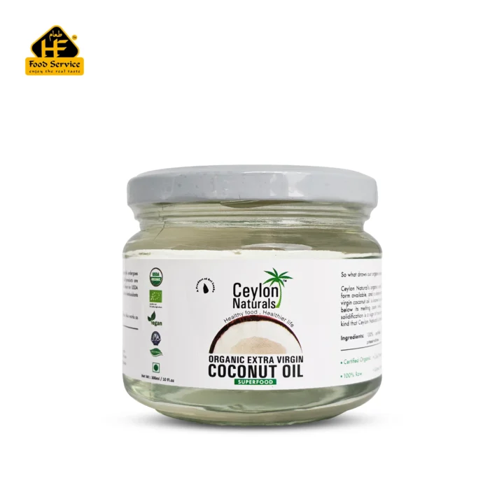 Organic Coconut Oil Extra Virgin - ৩০০-মিলি