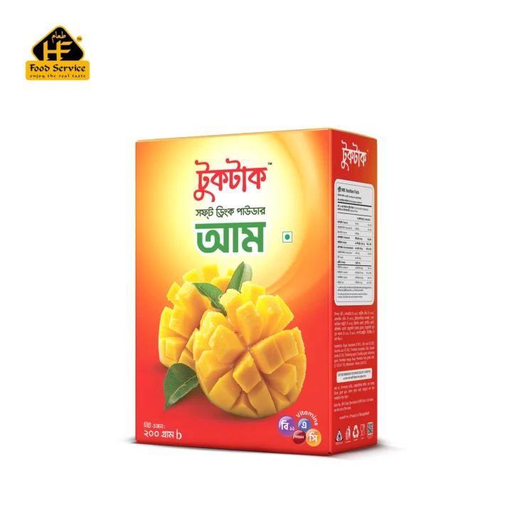 ম্যাংগো সফট ড্রিংক পাউডার । Mango Soft Drink Powder - ২০০ গ্রাম