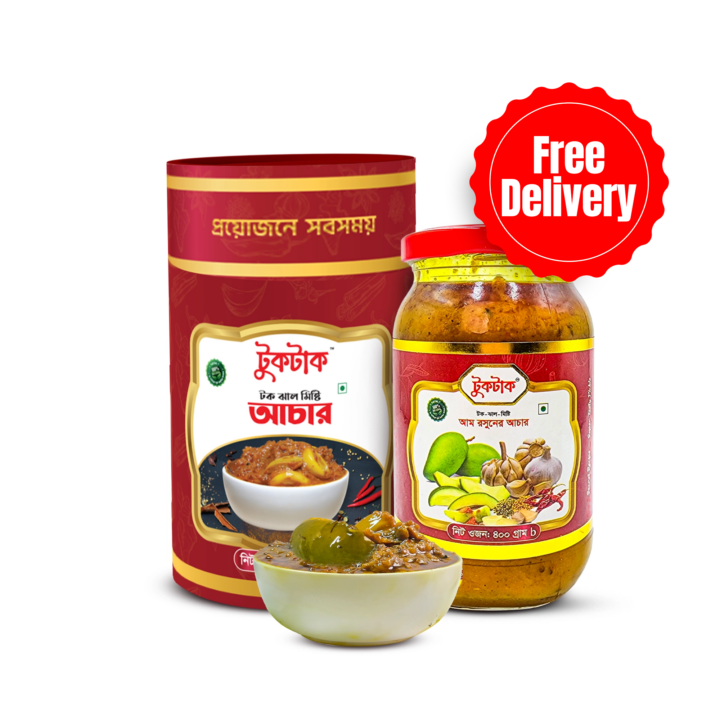 আম রসুনের আচার | Mango Garlic Pickle - ৪০০ গ্রাম