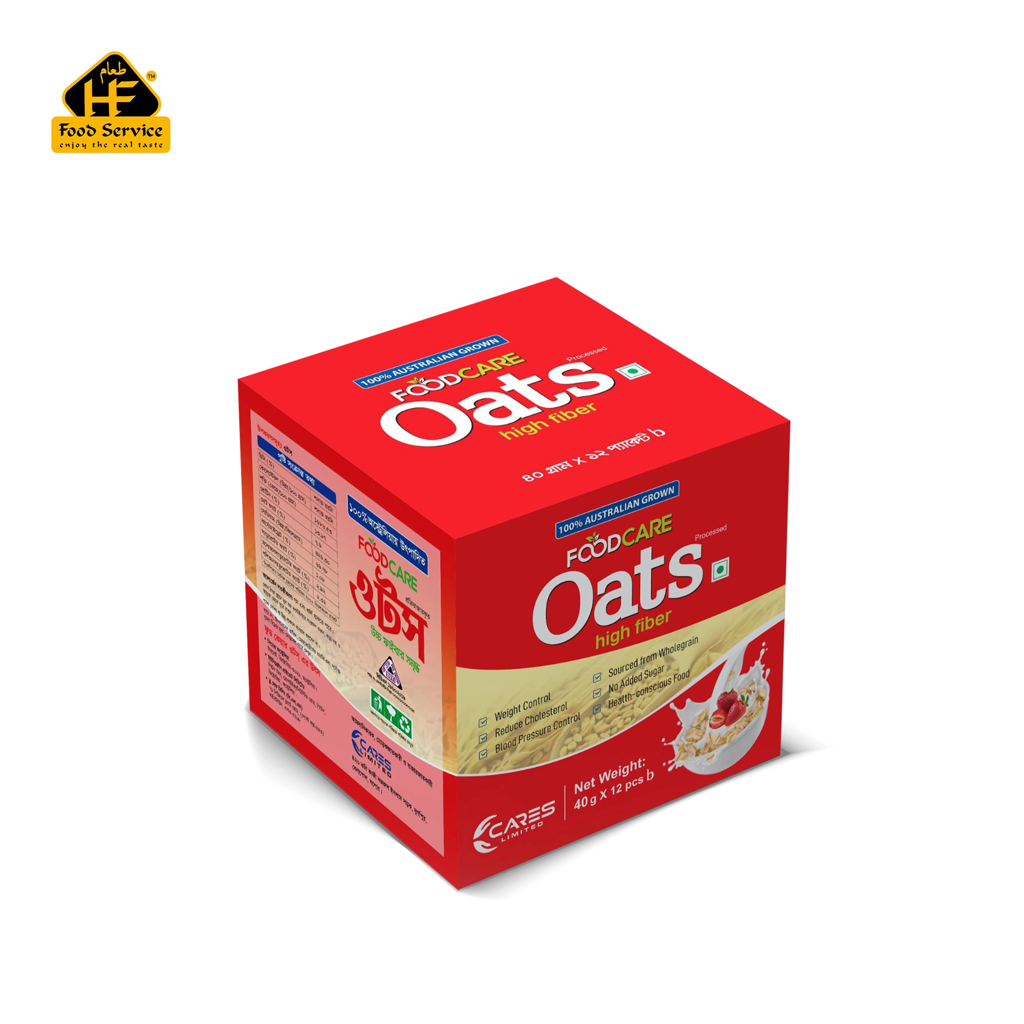 Food Care Oats (৪০ গ্রাম) Food Care Oats (৪০ গ্রাম)
