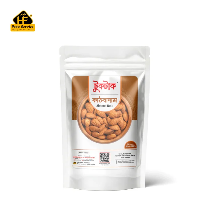 কাঠ বাদাম (কাঁচা) | Almond(Raw) - ৫০০ গ্রাম
